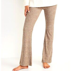 Old Navy | High Waisted | Rib Knit | Flare Leggings | Blackjack | Size M